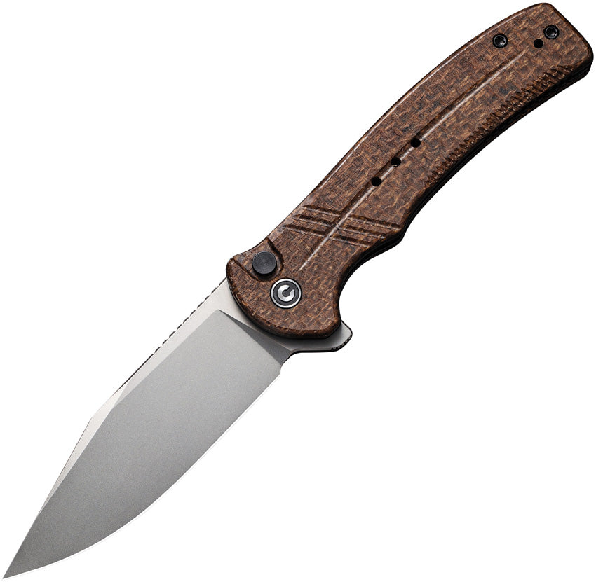 Cogent Button Lock Brown C20038D-6