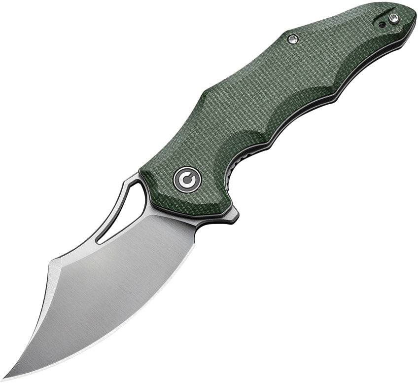 Chiro Linerlock Green micarta
