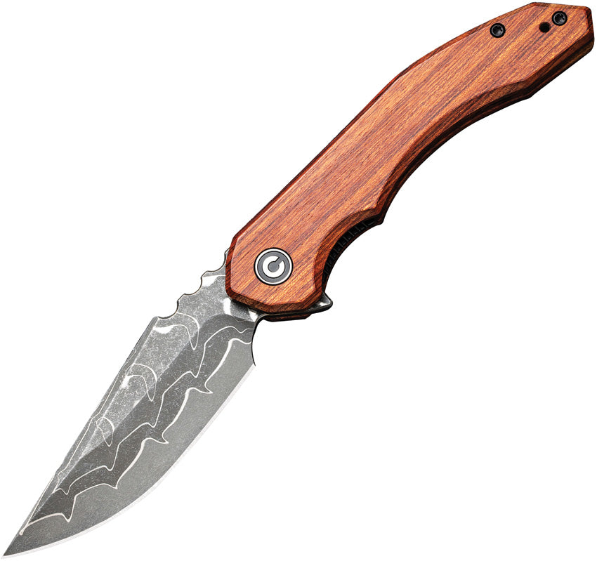 Bluetick Linerlock Wood