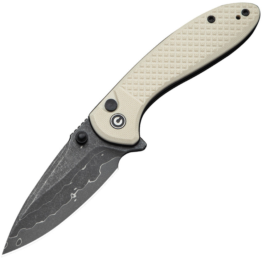 Faeger Button Lock Ivory C24031-DS1