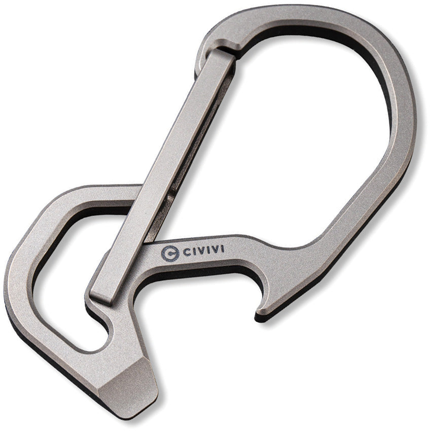 Click Carabiner Gray CA-01A