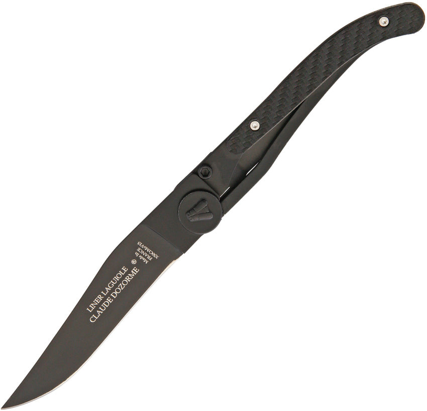 Laguiole Linerlock Black CF