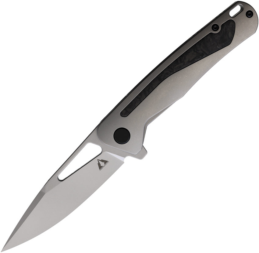 Spear Framelock Gray CF CMB04G