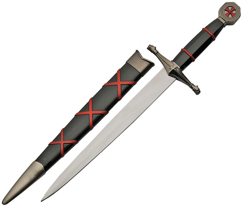 Knights Templar Dagger Red 211437