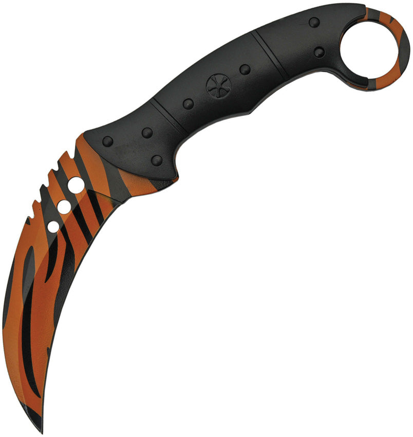 Tiger Print Karambit