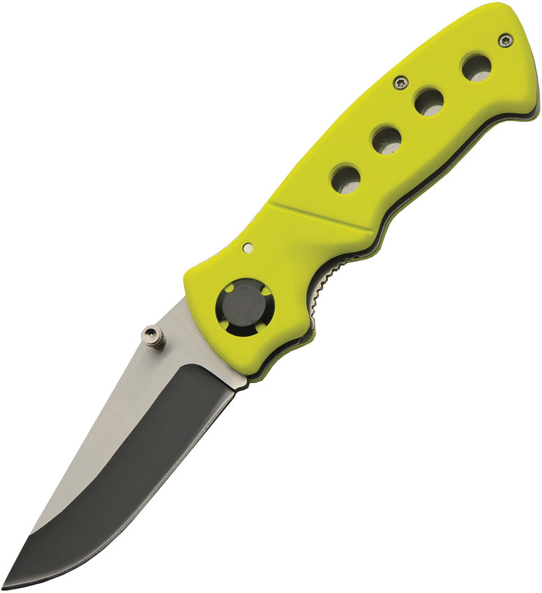 Hollow Linerlock Neon