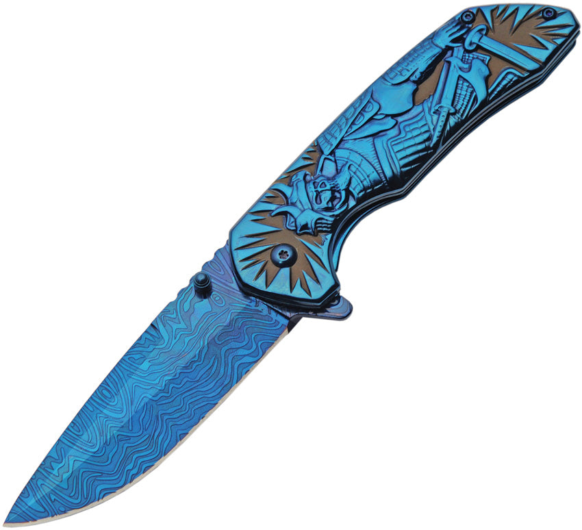 Samurai Framelock Blue 300581