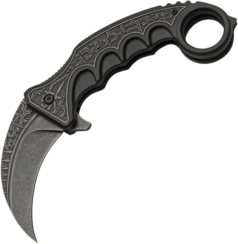 Gothic Karambit Linerlock Blk 300612-BK