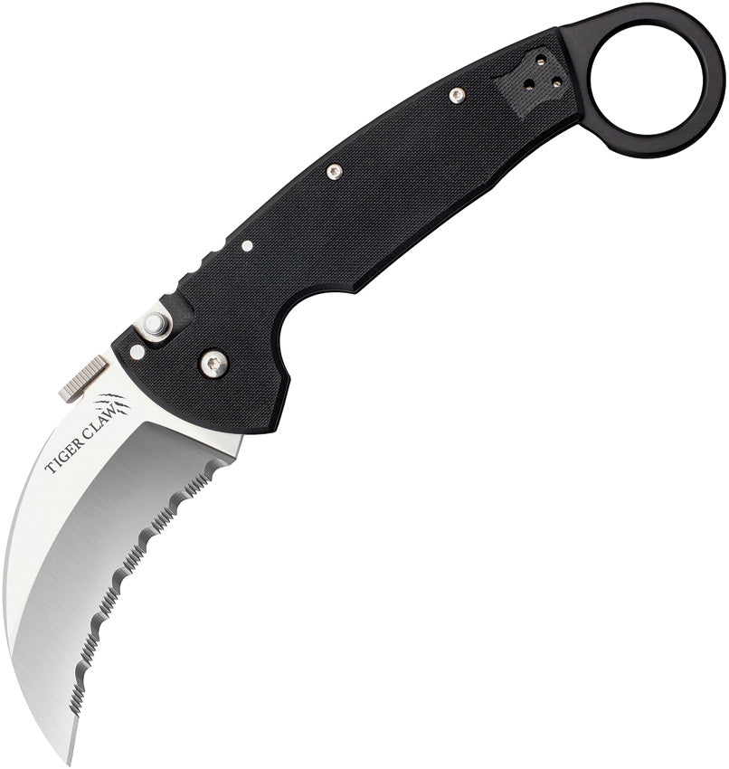 Tiger Claw Lockback Serrated CS-22KFS