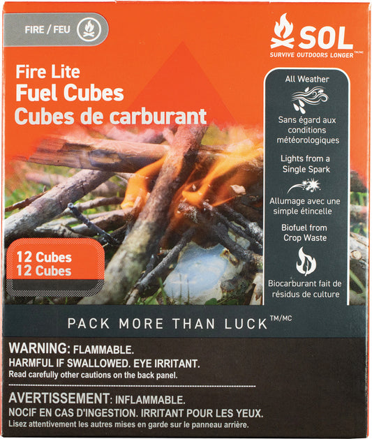 SOL Fire Lite Fuel Cubes