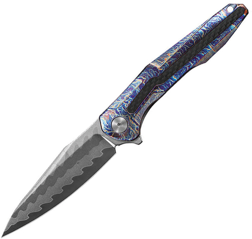 Wartex Framelock Flame Ti WARTEX -BL