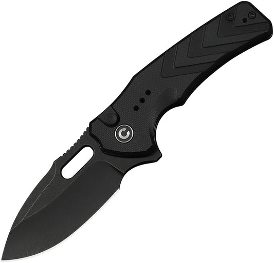 Vexron Button Lock Black G10 C24066-1