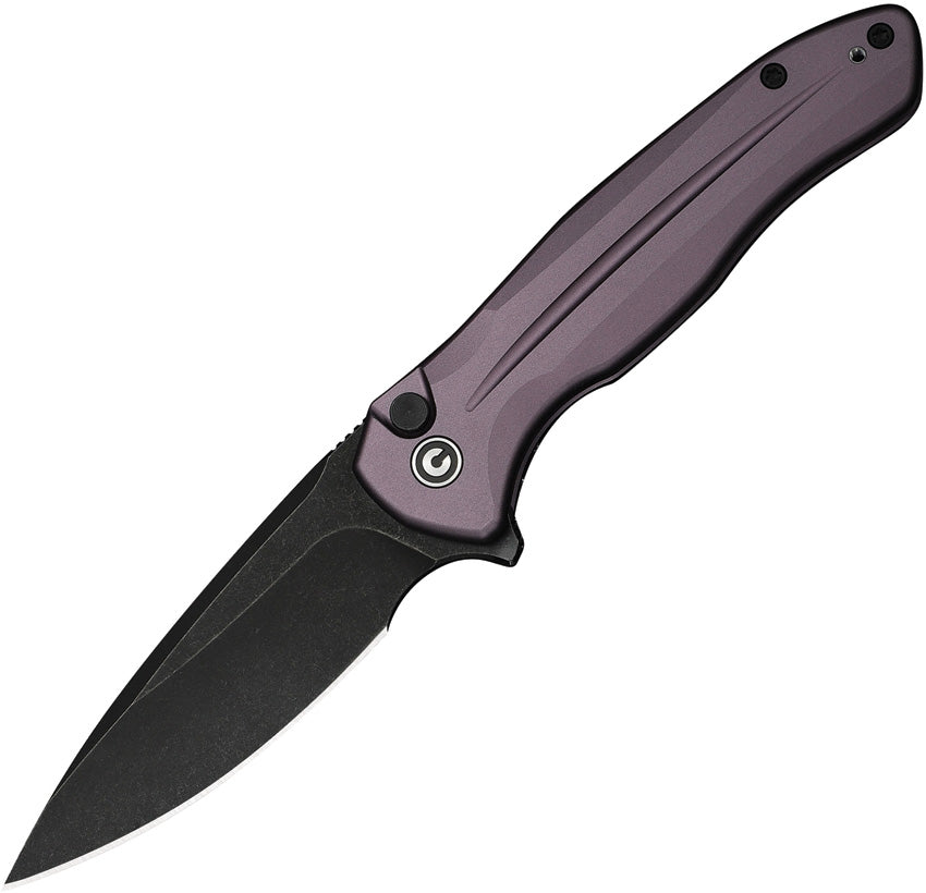 Kitefin Button Lock Purple Al