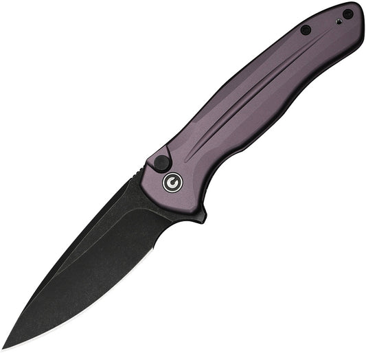 Kitefin Button Lock Purple Al
