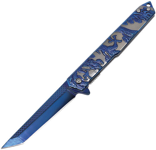 Linerlock A/O Dragon Blue