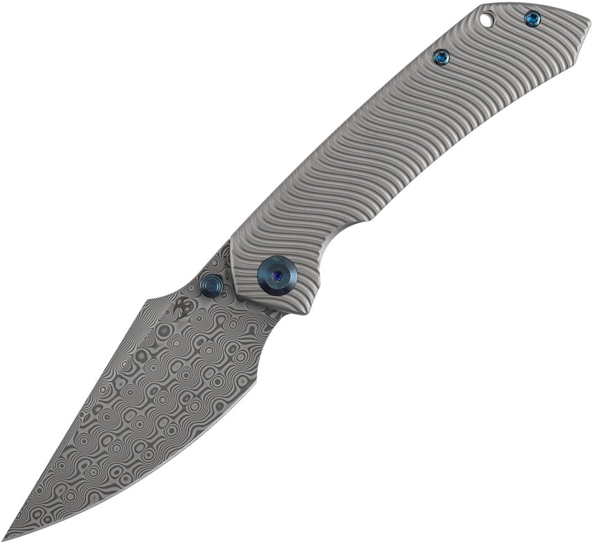 Fenrir Framelock Damascus K1034C4