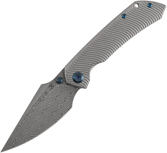Fenrir Framelock Damascus
