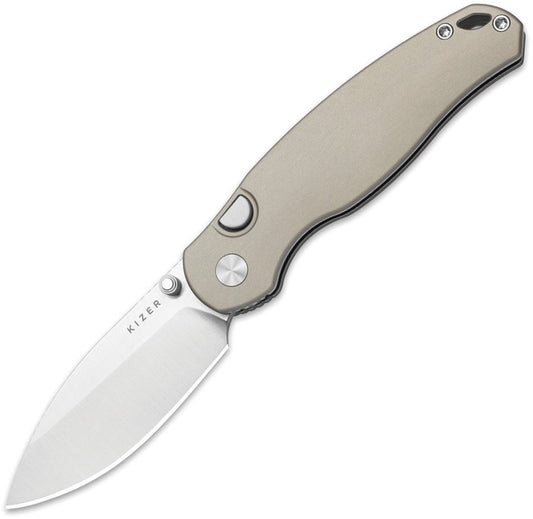 Kizer Cutlery Phoca BD Button Linerlock Alm V3781BDA2