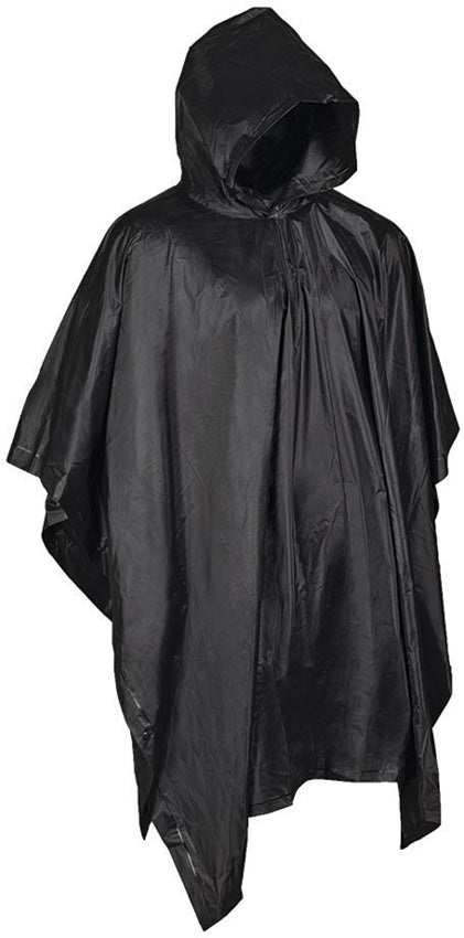 Poncho Black Vinyl