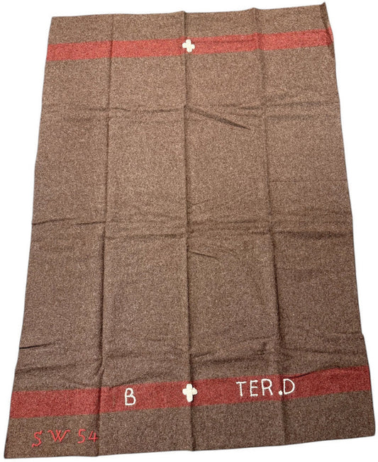 Swiss Brown Wool Blanket