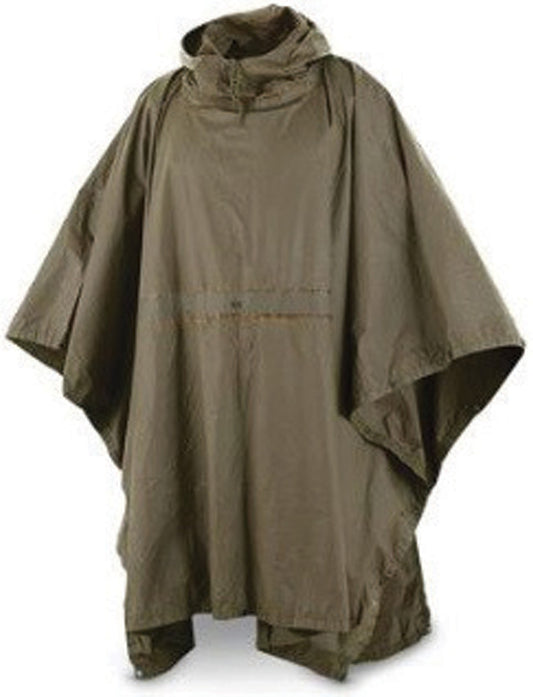 German OD Poncho Used