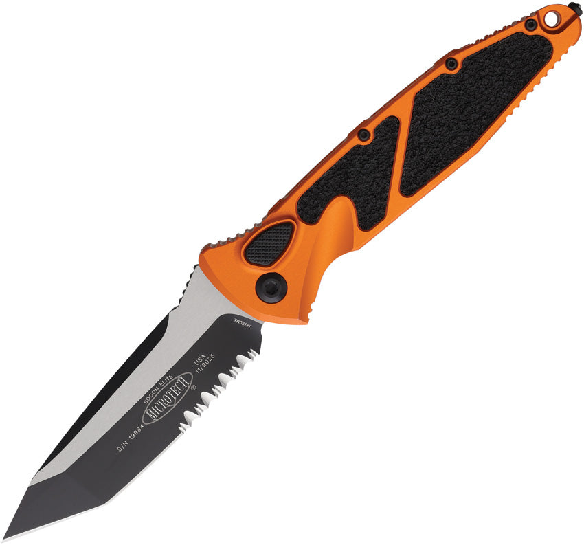 Auto Socom Elite Buttonlock 161A-2OR