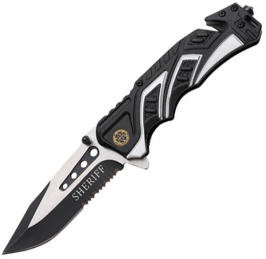 Rescue Linerlock Sheriff A/O MT-A865SH