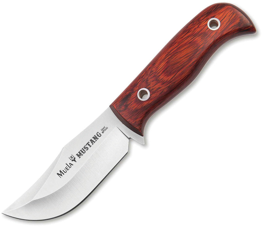 Mustang Fixed Blade Wood 02MU134