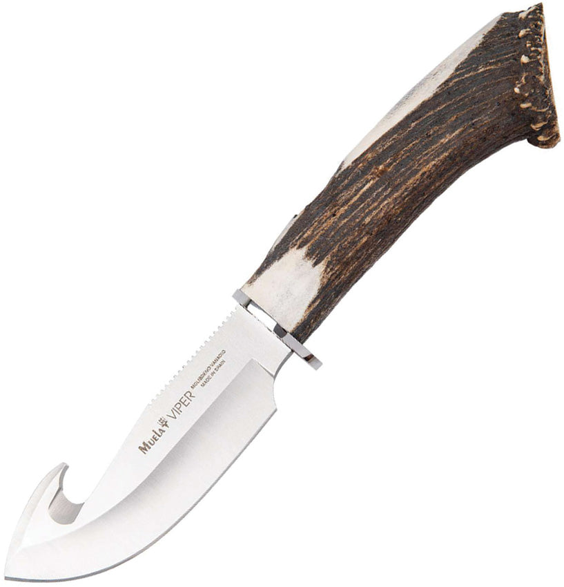 Viper-11S Fixed Blade Stag