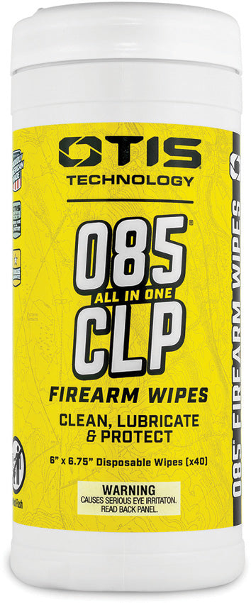 O85 CLP Wipes Canister 40ct