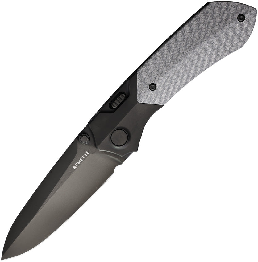 Meteor Button Linerlock Ti/CF RTPT-BDL