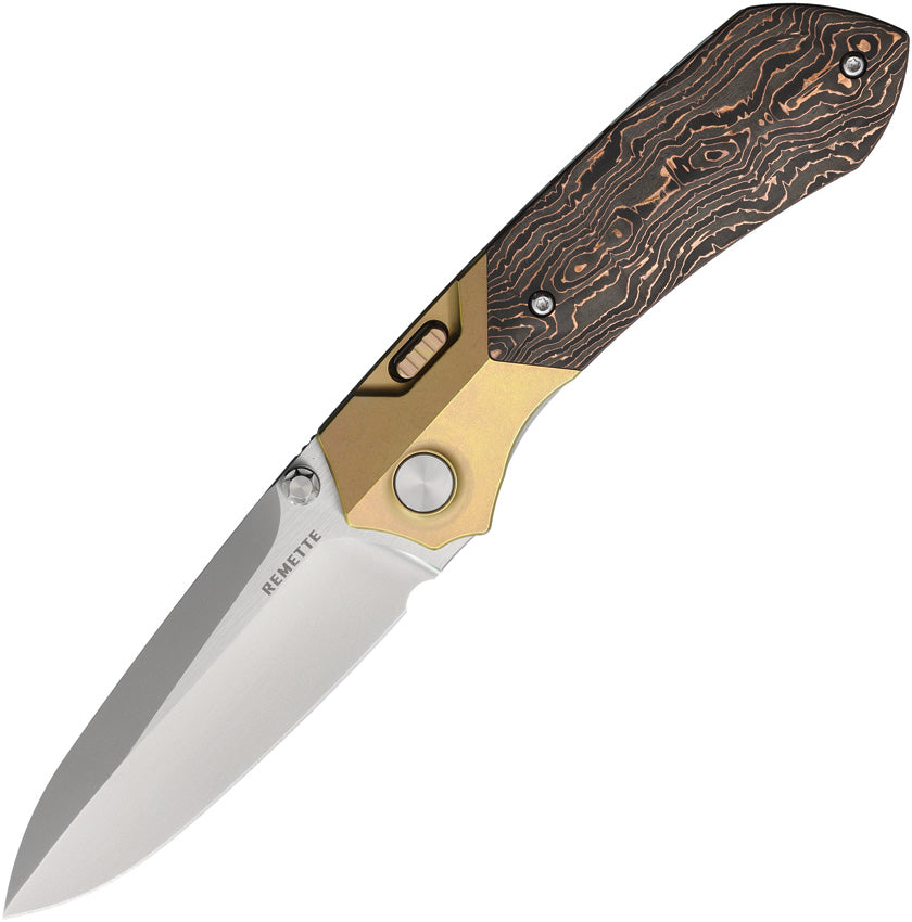 Meteor Button Linerlock Ti/CF RTPT-DL