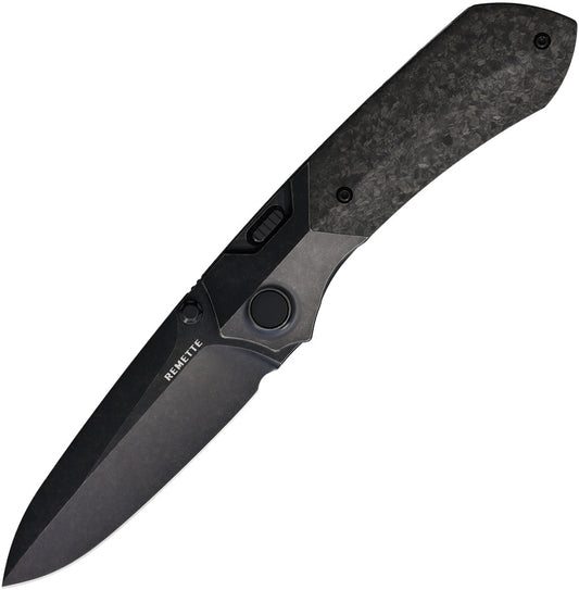 Meteor Button Linerlock Ti/CF