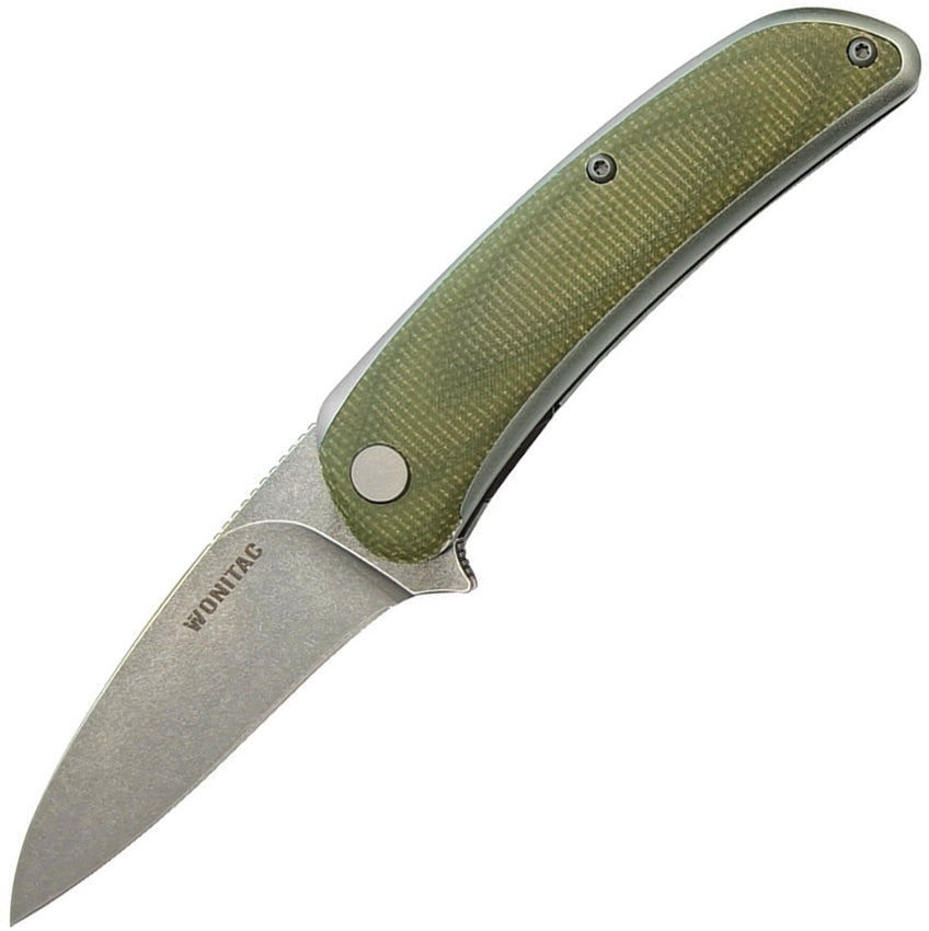 Linerlock Green Micarta WNT2514