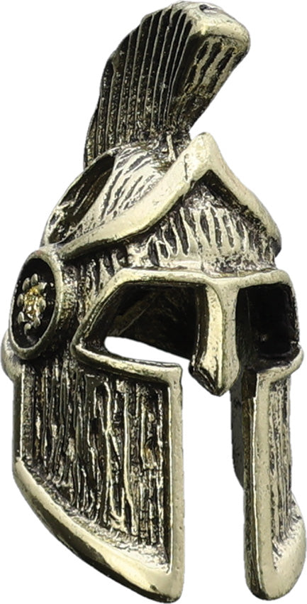 Spartan Helmet Bead Gold