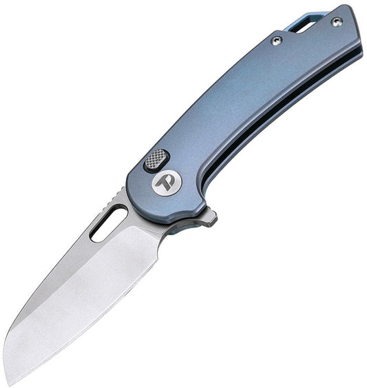 Button Lock Ti Blue