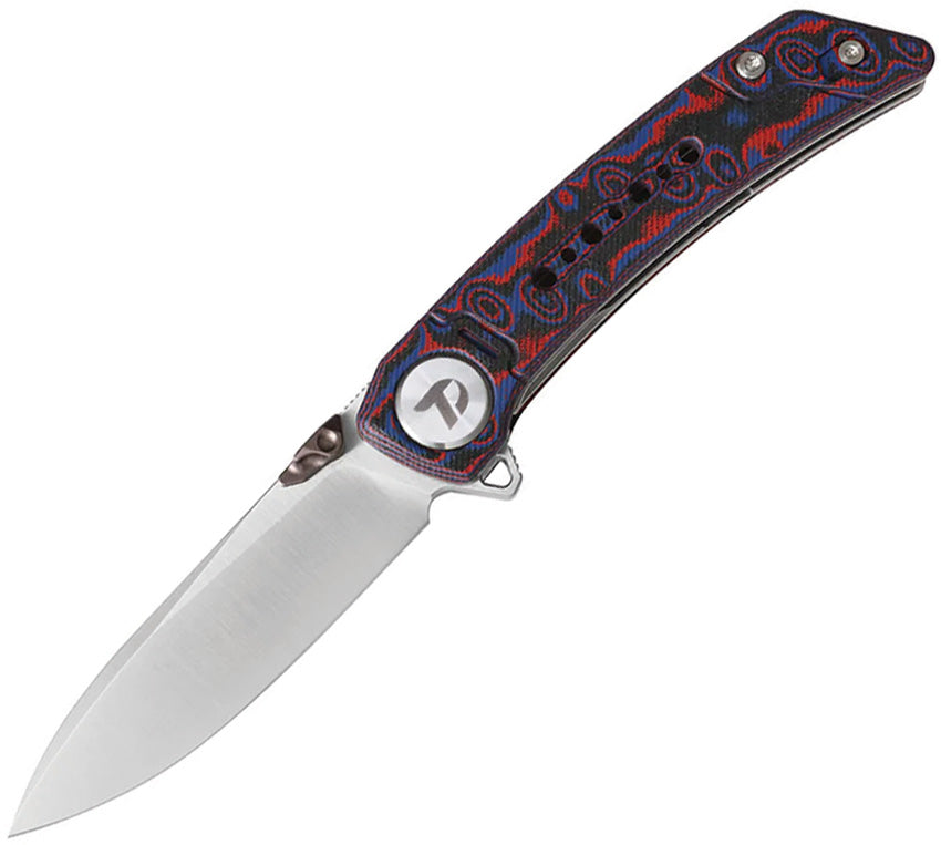 Linerlock Micarta Red D3610MR