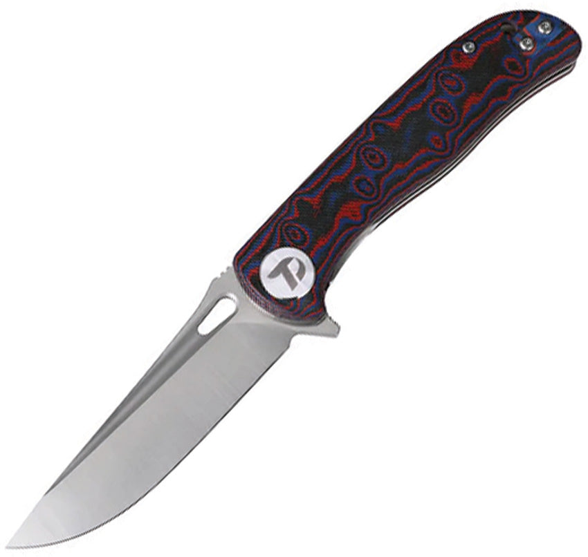 Linerlock Micarta Red D3898MR