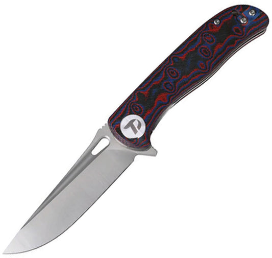 Linerlock Micarta Red D3898MR