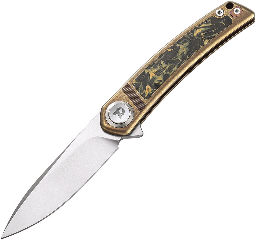 Button Lock Ti/CF Bronze