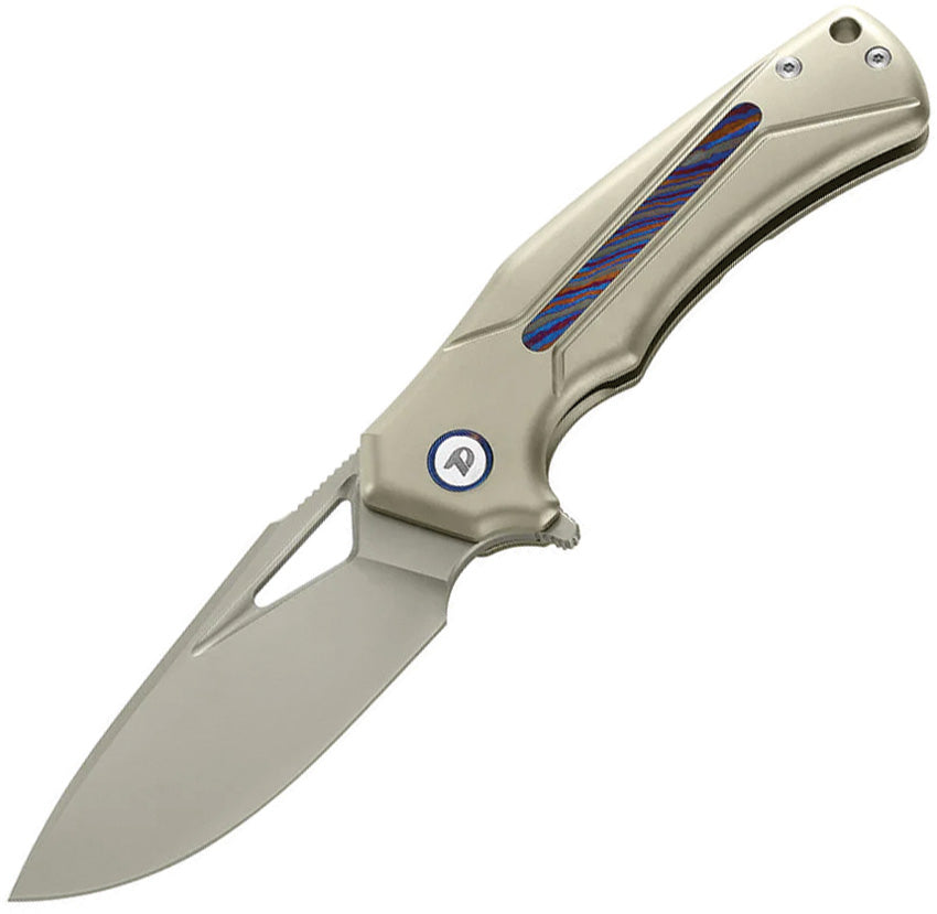 Framelock Gold Ti/Zirc D9402C