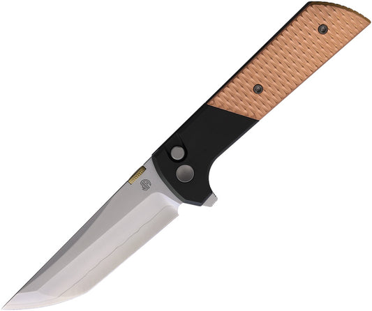 Chop 2 Button Lock Copper