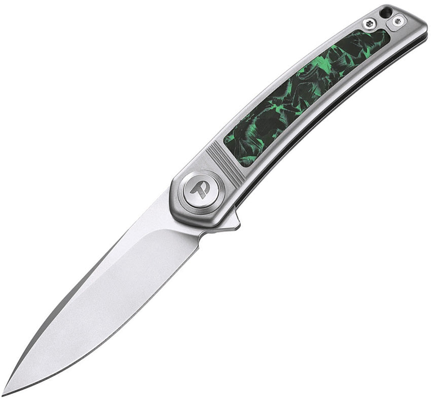 Button Lock Ti/CF Gray