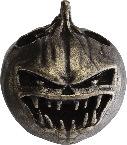 Brass Pumpkin Bead