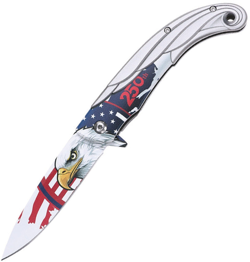 Eagle Linerlock A/O Silver MT-A2071S-250