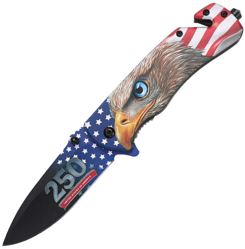 Linerlock A/O 250th Eagle MT-A2072E-250