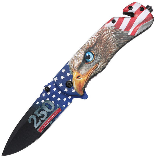 Linerlock A/O 250th Eagle