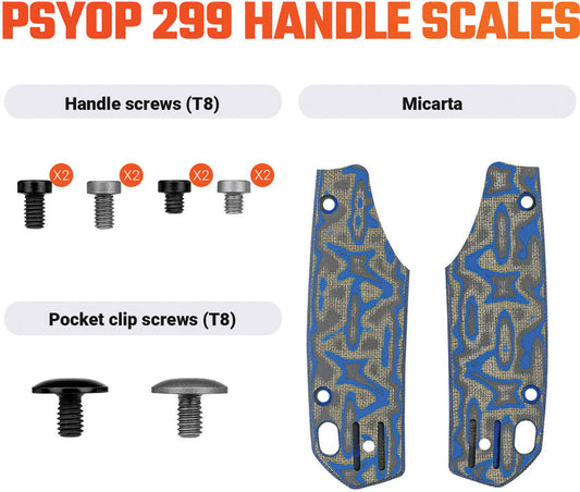 Psyop 299 Handle Blue Ocean