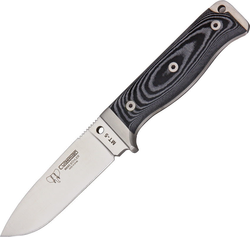 MT5 Survival Knife Black 120-M