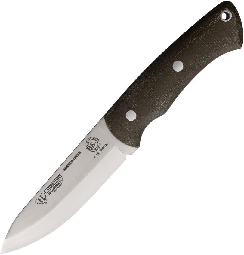 Bushcrafter Fixed Blade Green 206-F